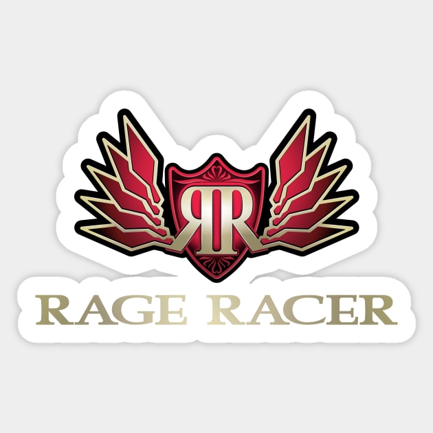 Rage Racer Sticker by LeeRobson